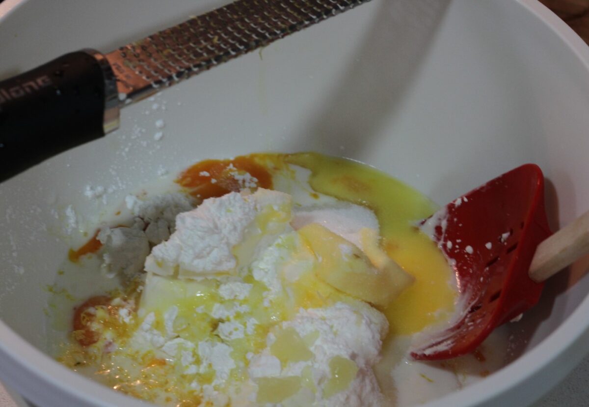 Tarta de queso esponjosa