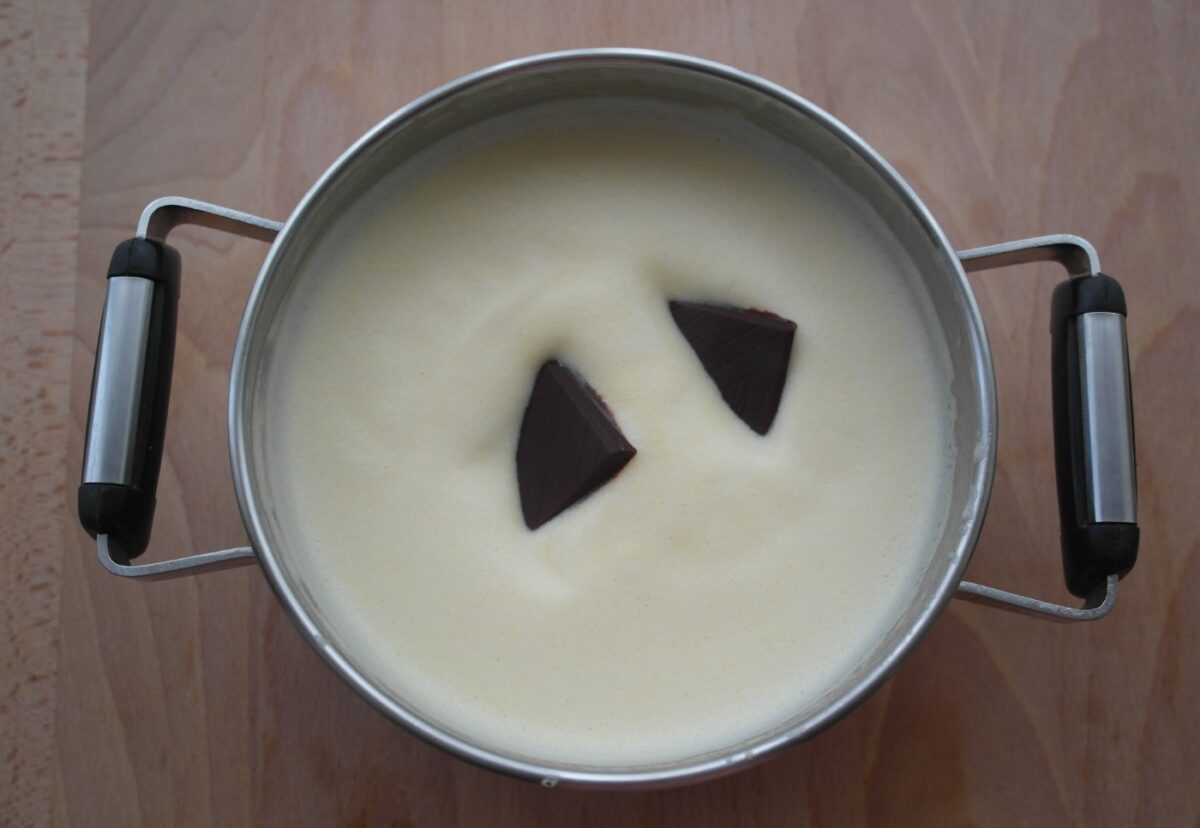 Natillas de chocolate caseras