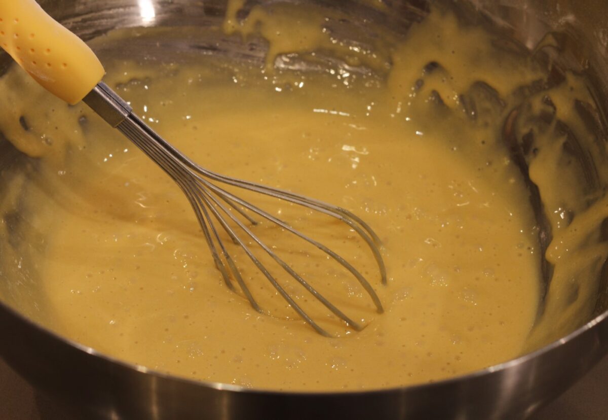 Pastel de crema. Boston Cream Pie