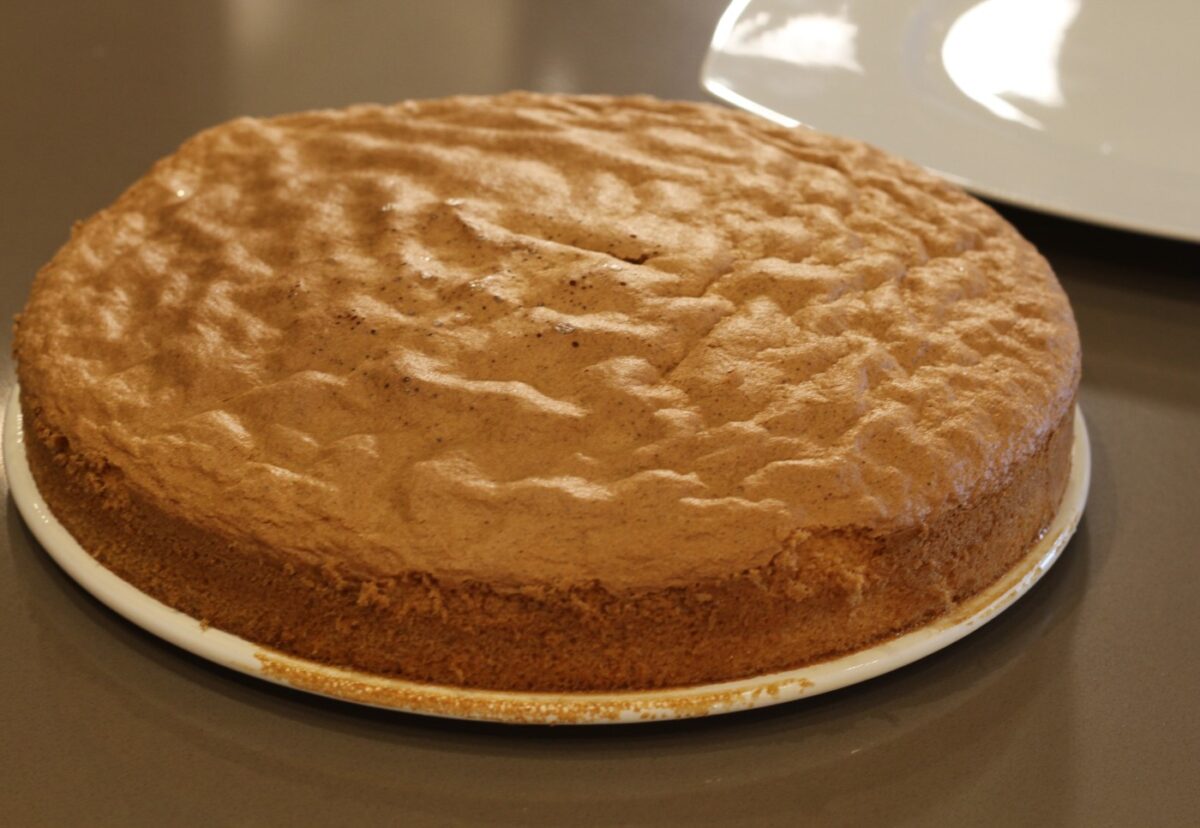 Pastel de crema. Boston Cream Pie