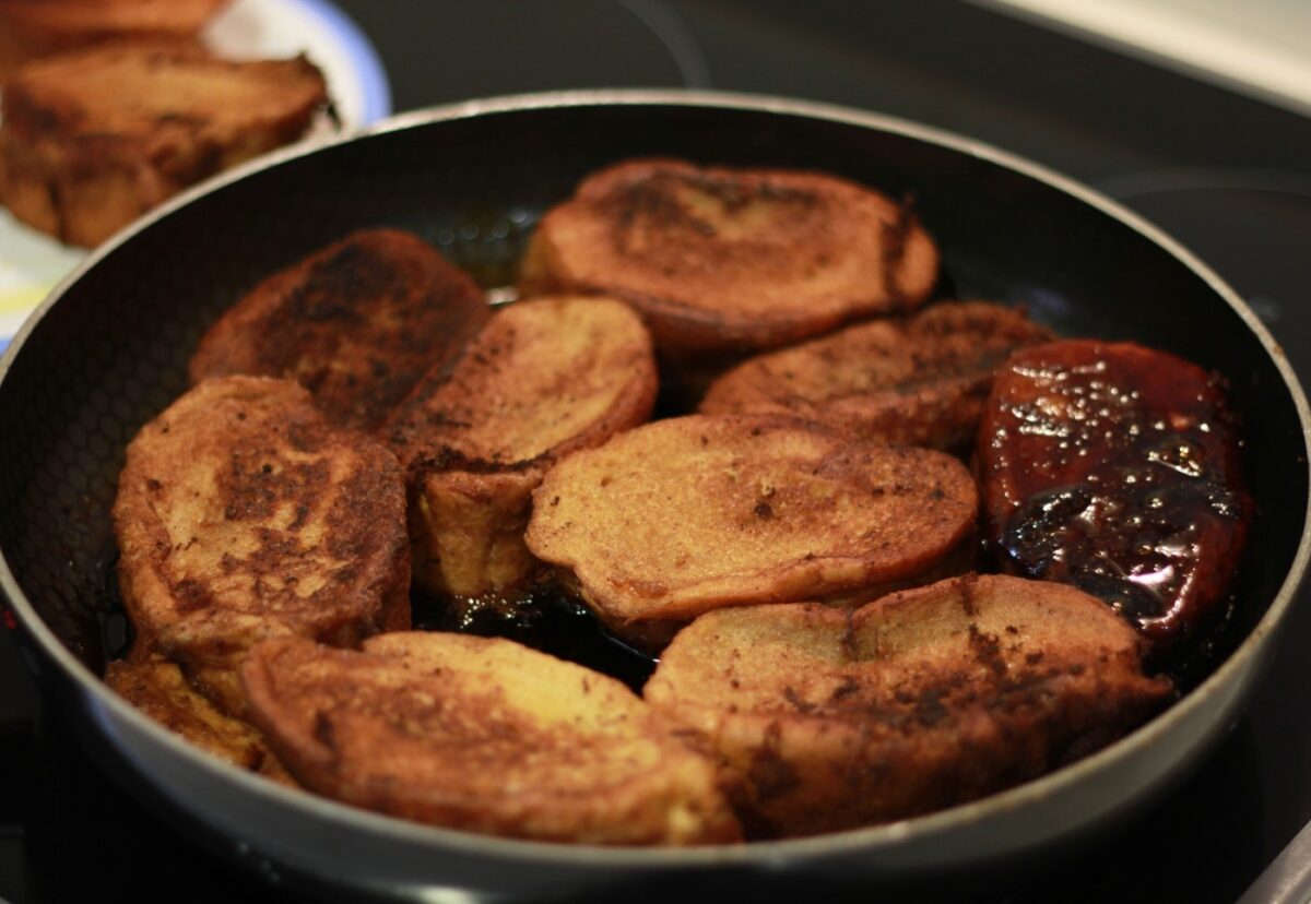 Torrijas caramelizadas