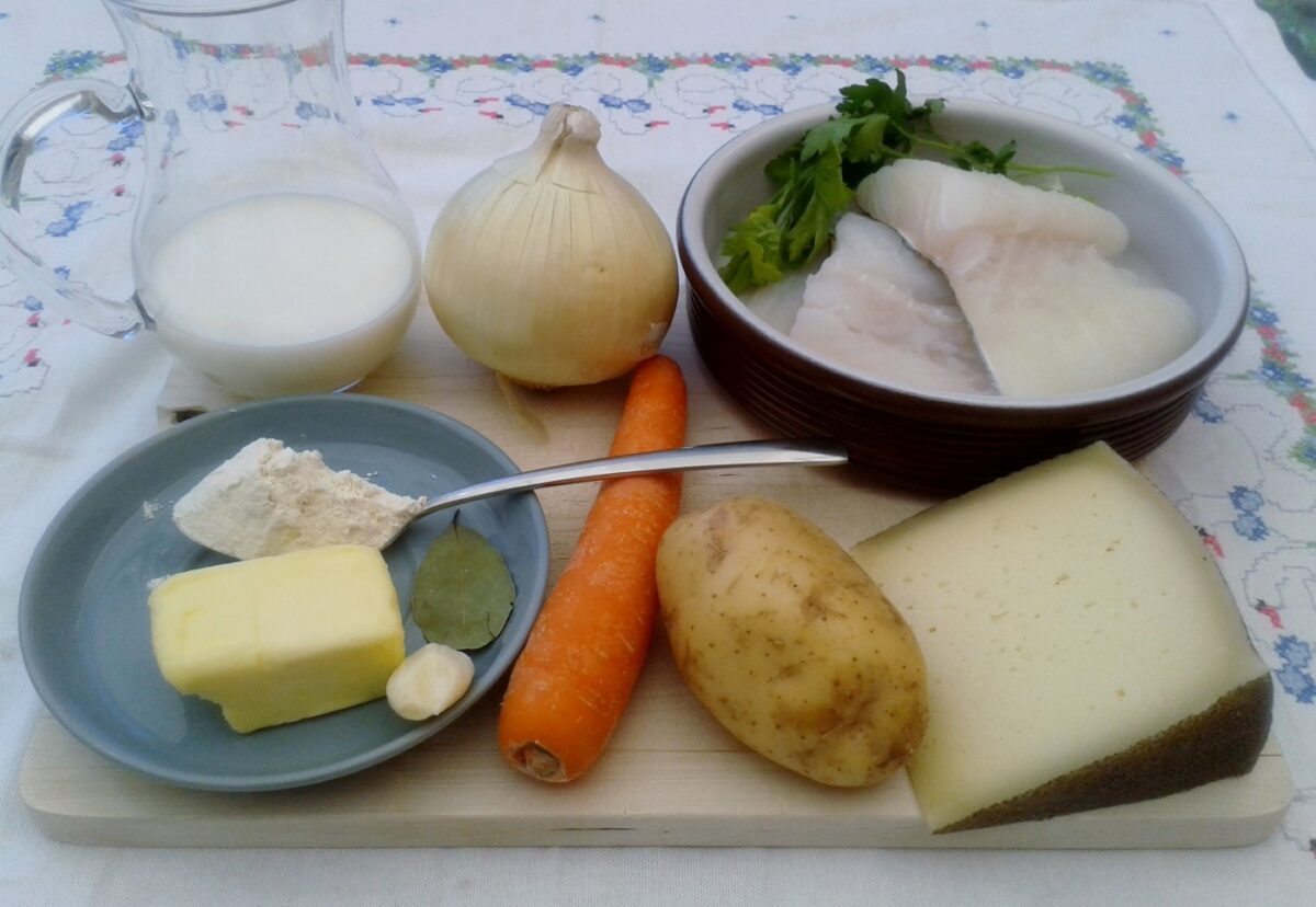 Bacalao o bacalhau espiritual. Receta portuguesa