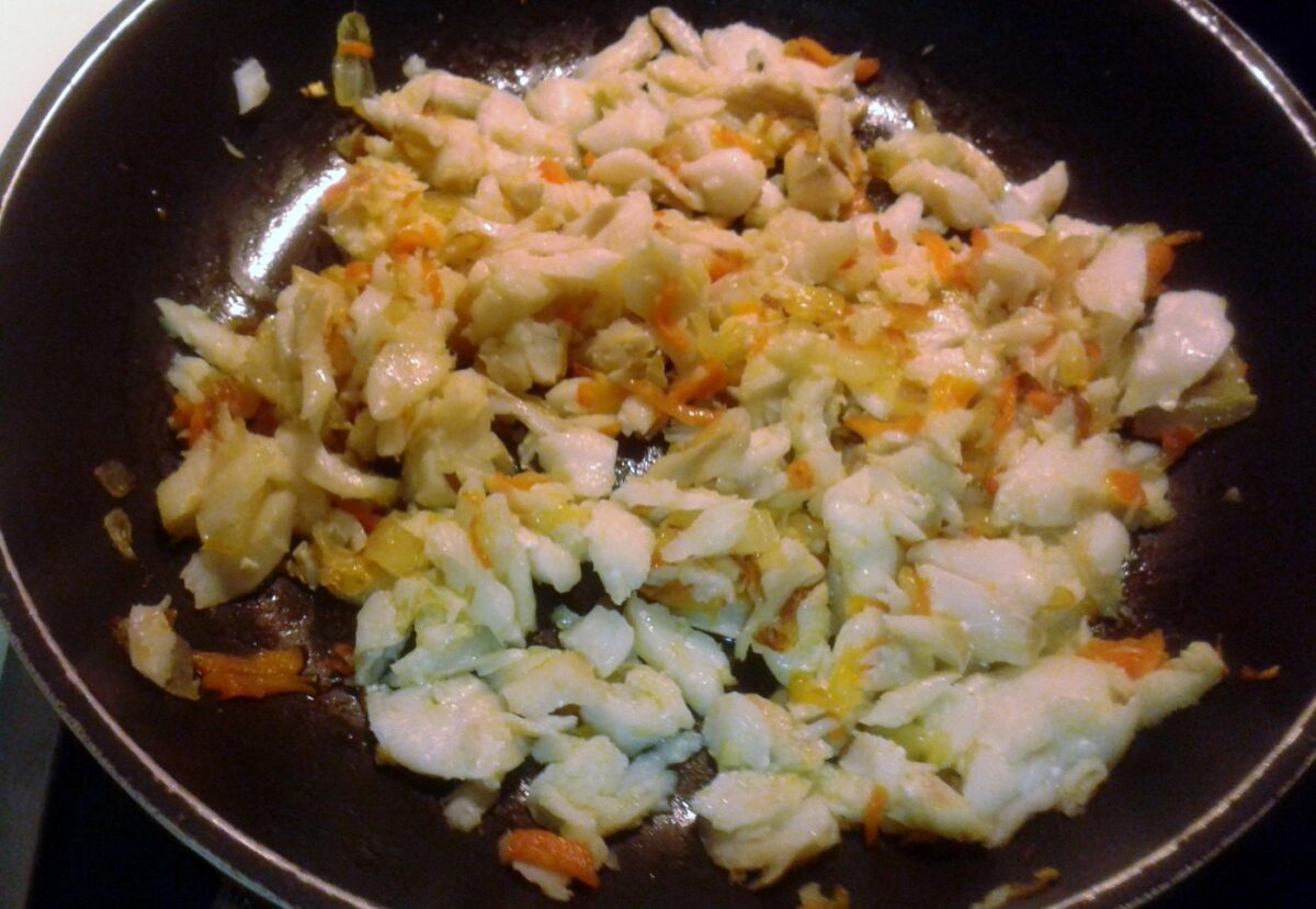 Bacalao o bacalhau espiritual. Receta portuguesa