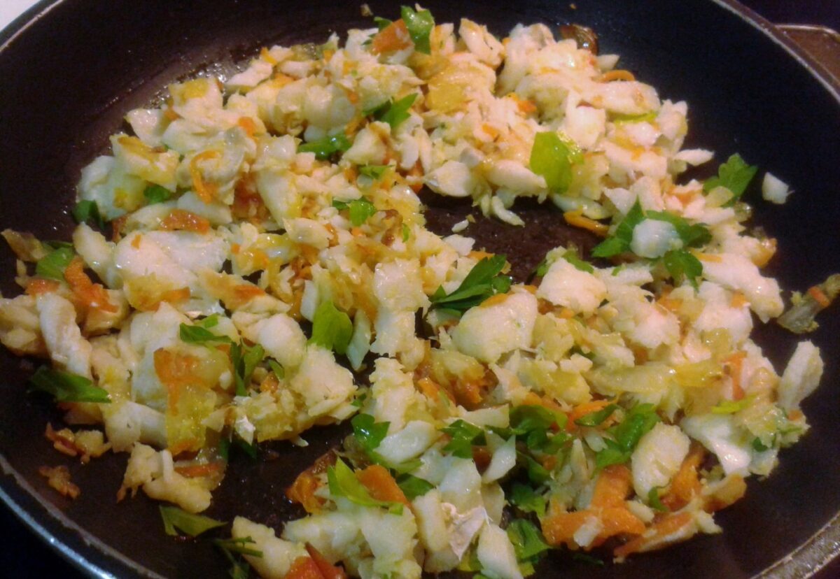 Bacalao o bacalhau espiritual. Receta portuguesa