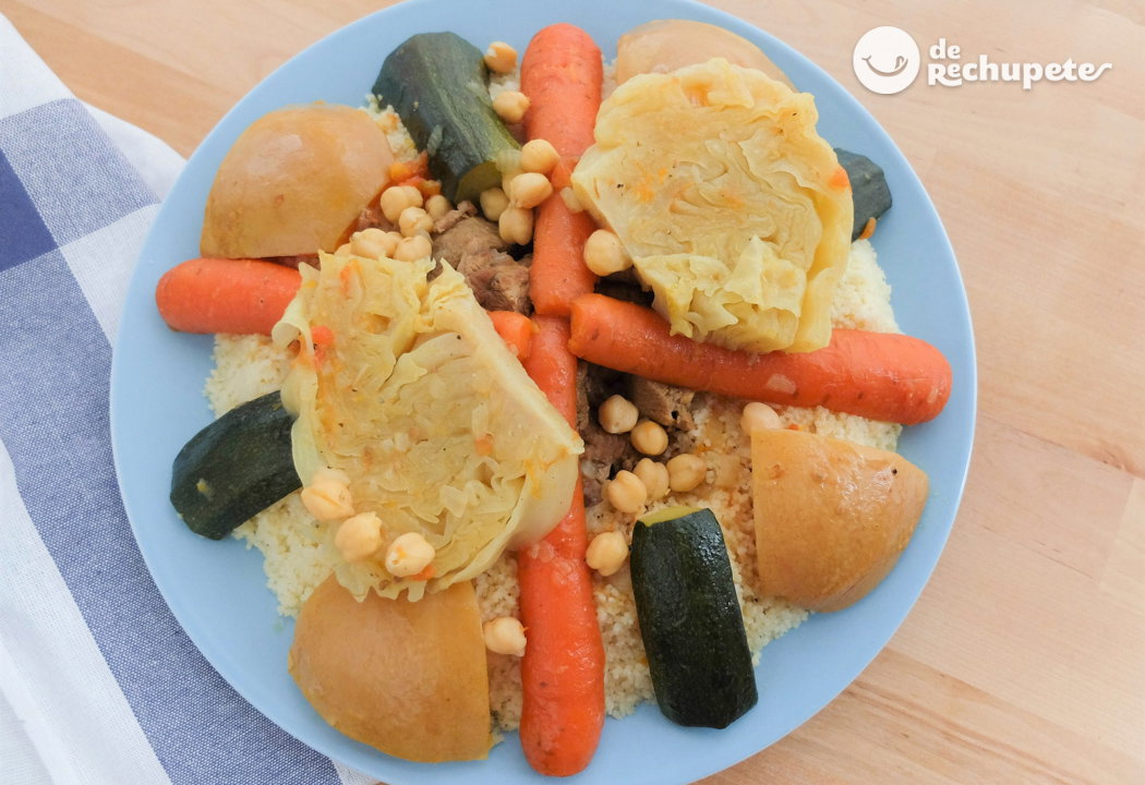 Cordero con cous cous a la marroquí
