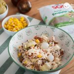 Ensalada de arroz, receta rápida y refrescante
