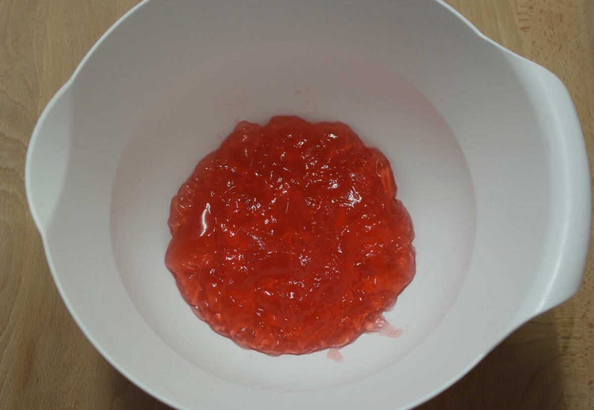 Mousse de fresas con 3 ingredientes