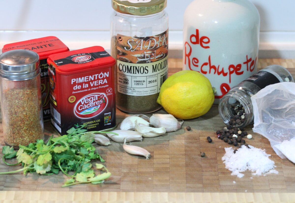 Salsa chermoula o chermula. Receta marroquí