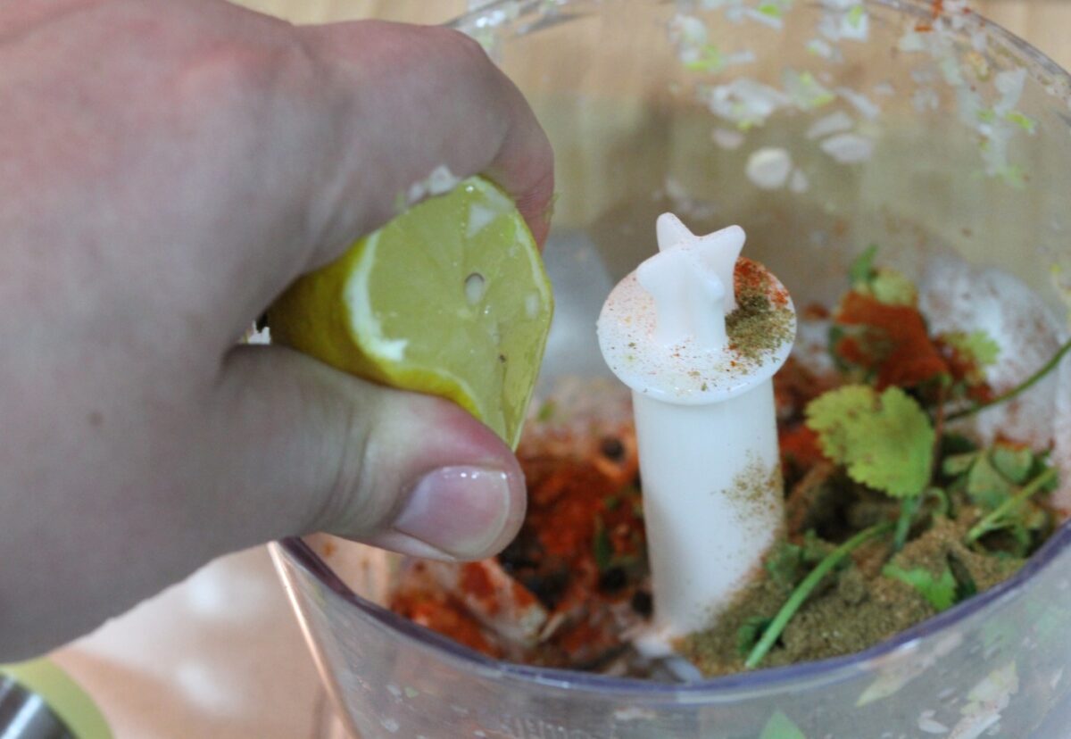 Salsa chermoula o chermula. Receta marroquí