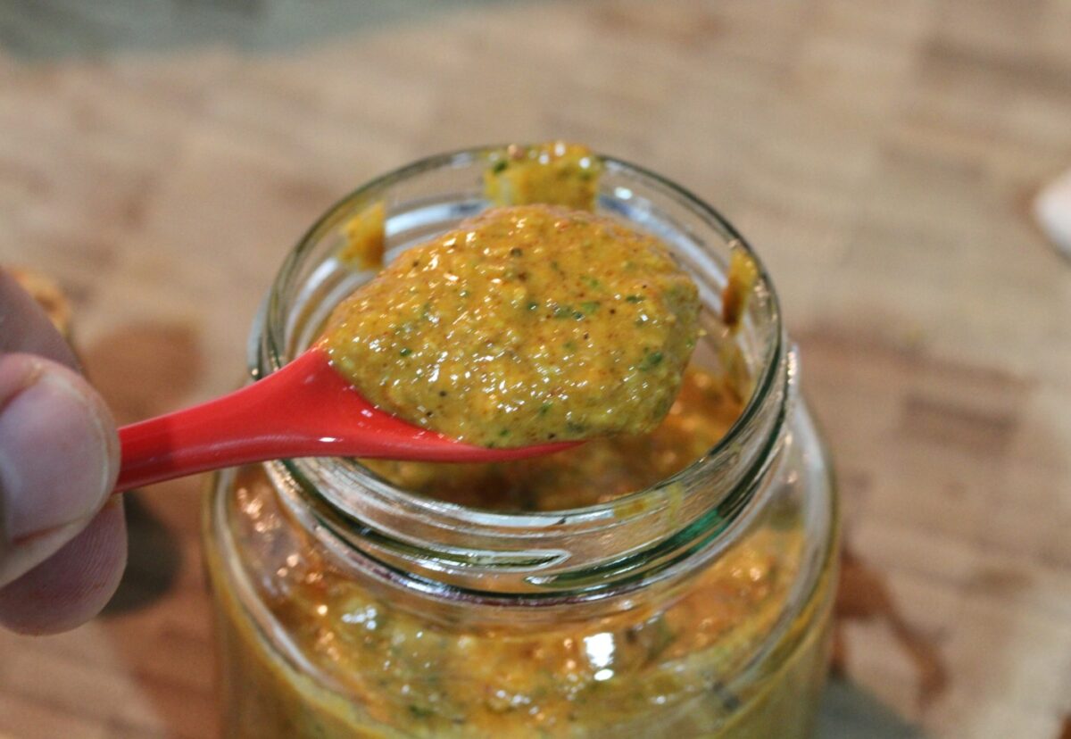Salsa chermoula o chermula. Receta marroquí