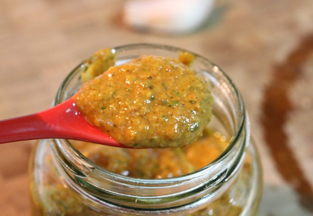 Salsa chermoula o chermula. Receta marroquí