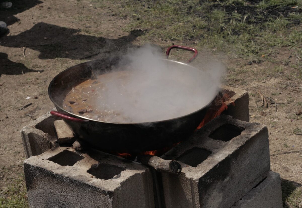Caldereta de cordero. Receta tradicional manchega