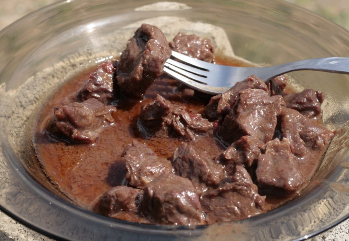 Caldereta de cordero. Receta tradicional manchega