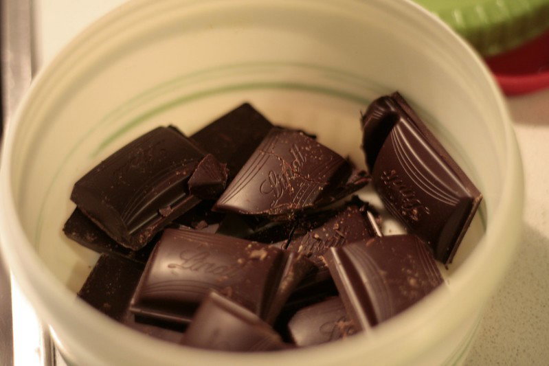 Galletas de avellana y chocolate sin harina