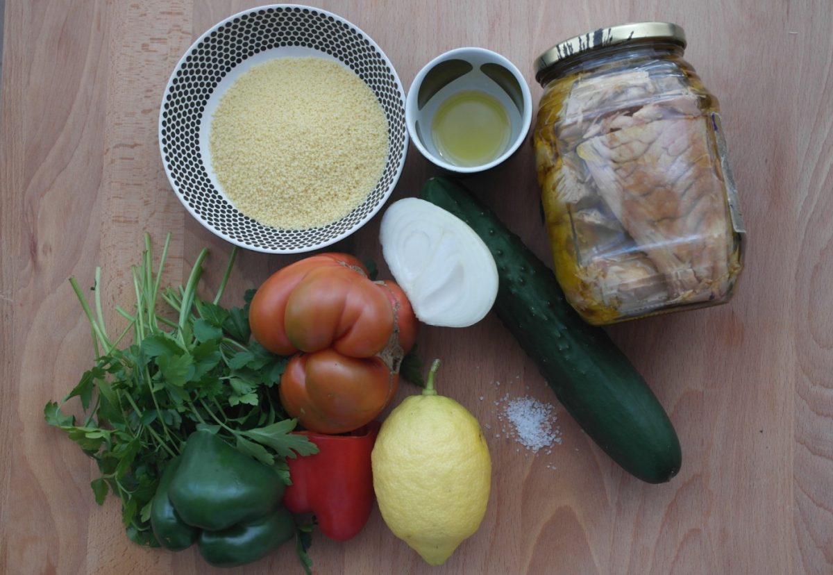 Tabulé con atún