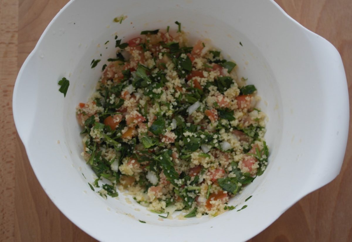 Tabulé con atún