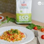 Arroz con verduras. Receta casera fácil, sana y llena de sabor