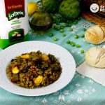 Paella de verduras. Receta de arroz vegetariano en paella