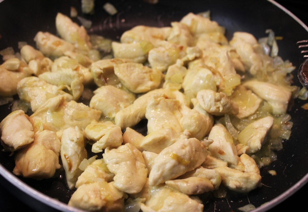 Arepas rellenas con pollo