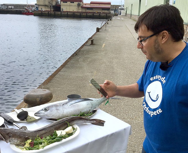 Bonito de Burela y Merluza de pincho. Respeto a la pesca