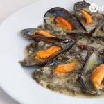 Mejillones en salsa verde