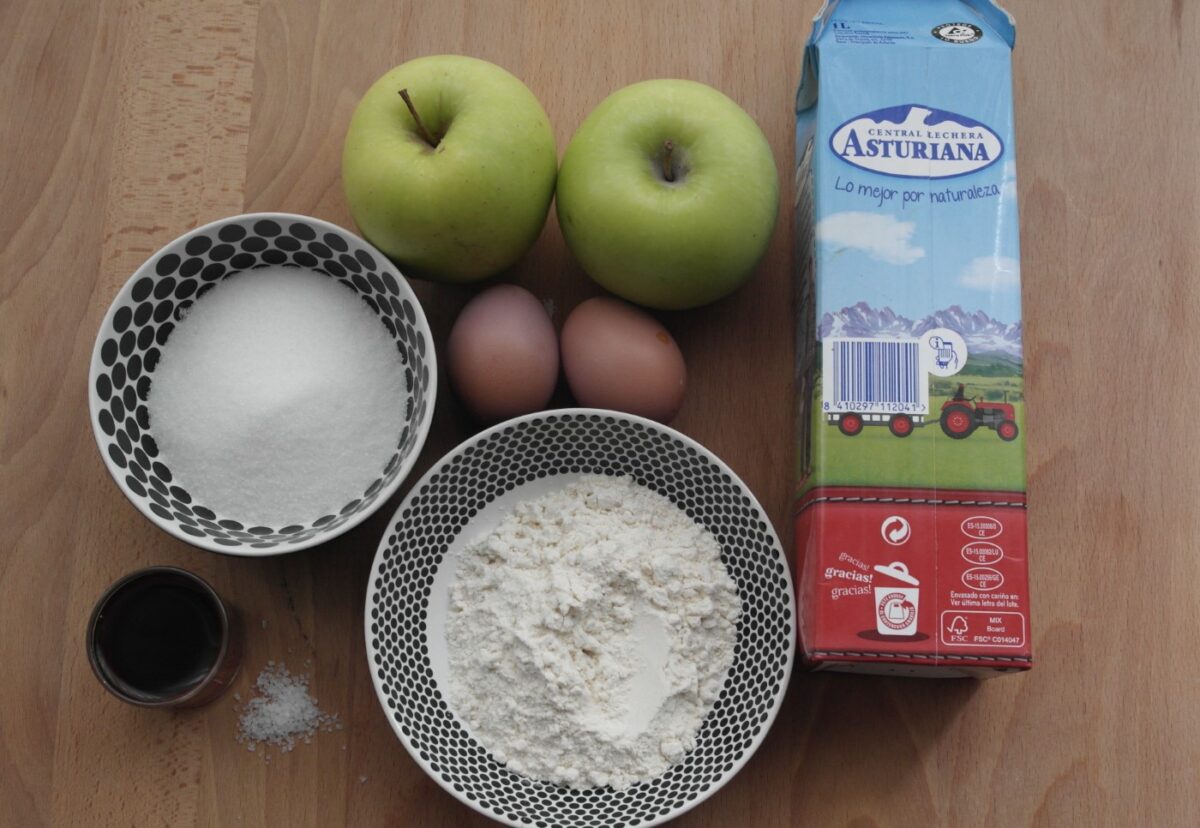 Beignets. Buñuelos de manzana