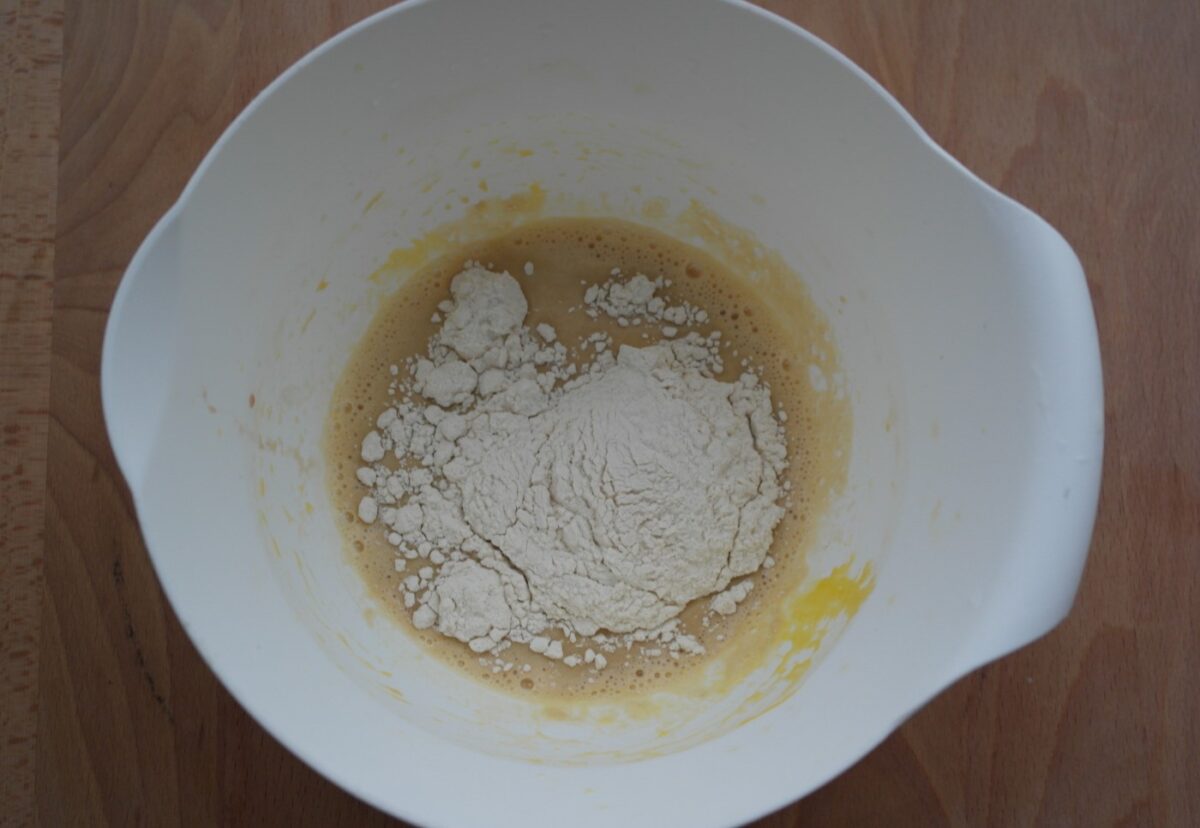 Beignets. Buñuelos de manzana