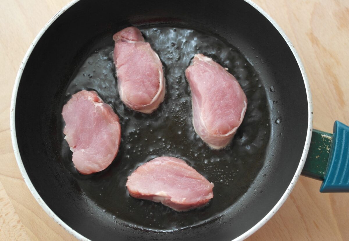 Solomillo de cerdo con salsa de uvas