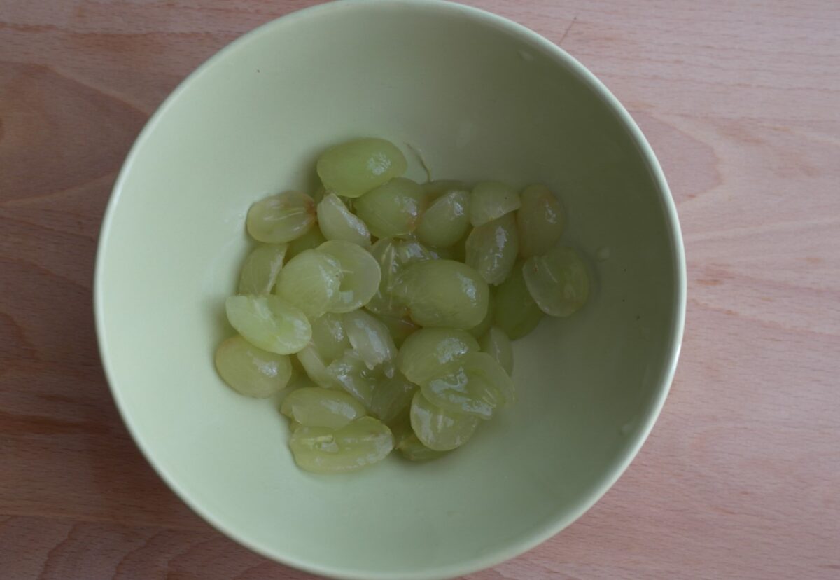 Solomillo de cerdo con salsa de uvas