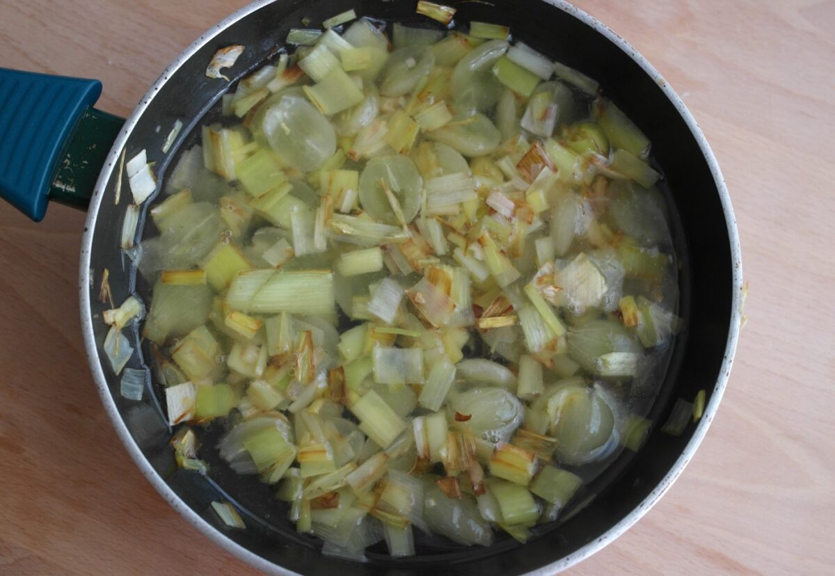 Solomillo de cerdo con salsa de uvas