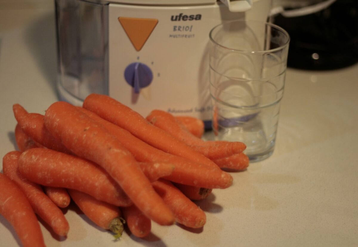 Crema de zanahorias y calabaza