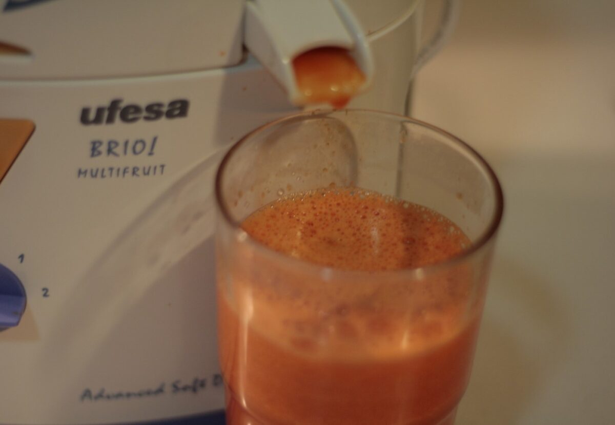 Crema de zanahorias y calabaza