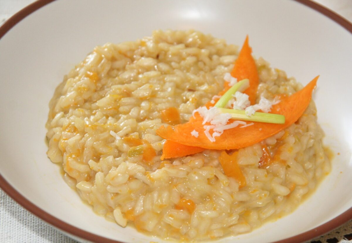 Risotto alla zucca paso 13