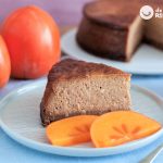 Cheesecake de kakis