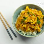 Pollo al curry express, receta rápida