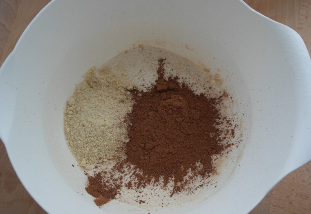 Polvorones de chocolate