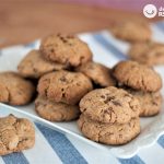 Galletas con pepitas de chocolate. Un bocado delicioso paso a paso
