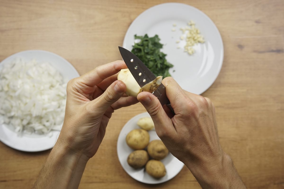 jarrete de ternera asado con patatas paso 3