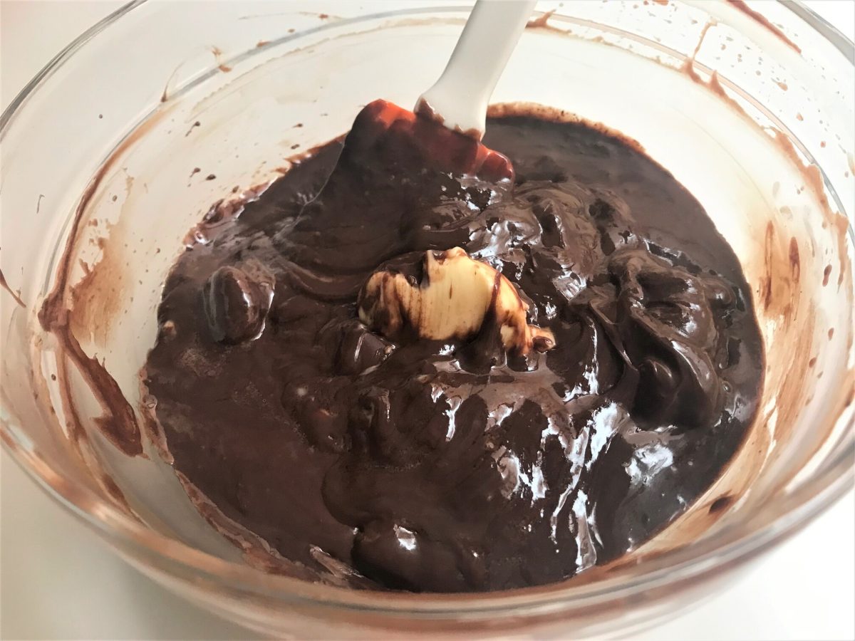 turrón de chocolate con avellanas paso 3