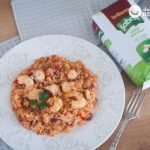 Arroz con pulpo y gambas