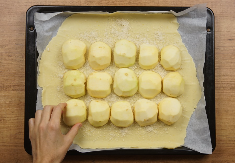 Empanada dulce de manzana