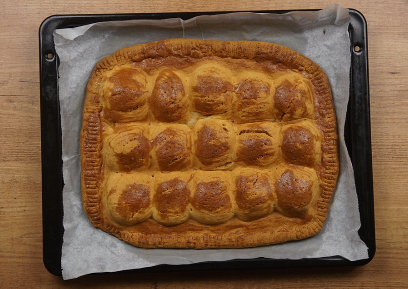 Empanada dulce de manzana