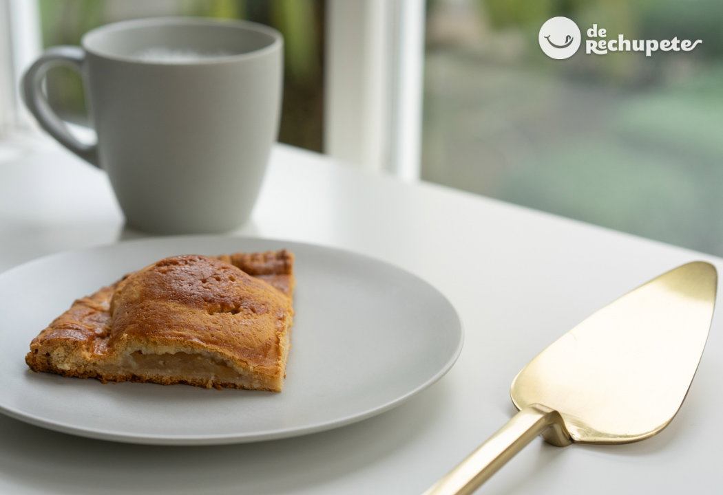 Empanada de manzana gallega. Receta de empanada dulce