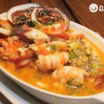 Parihuela. Sopa de pescado y marisco peruana