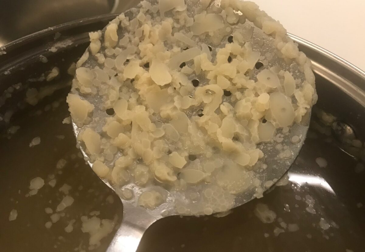 Caldo de pollo concentrado