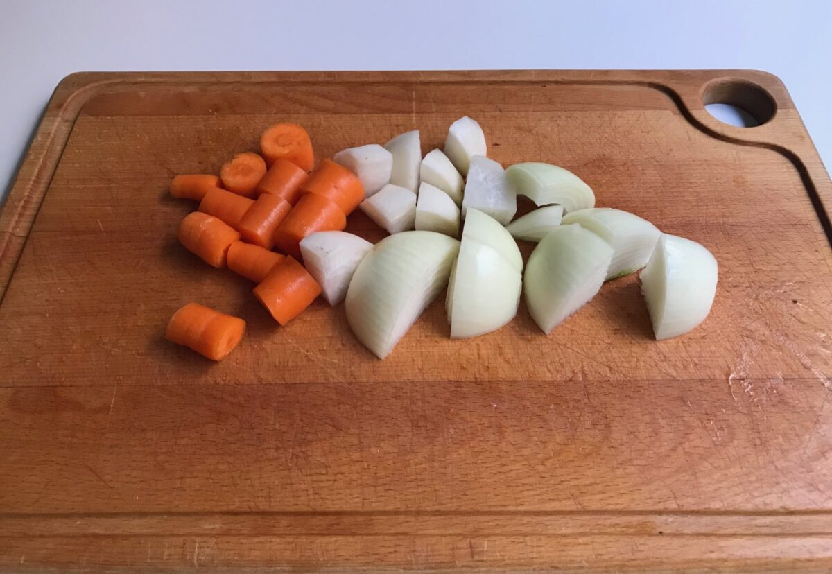 Caldo de pollo concentrado