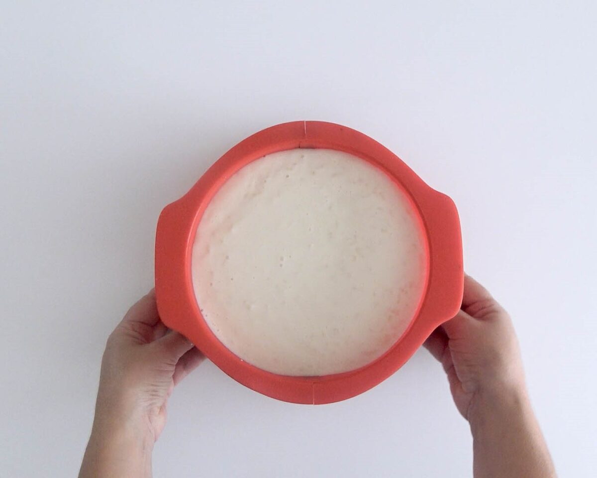 Tarta de arroz con leche