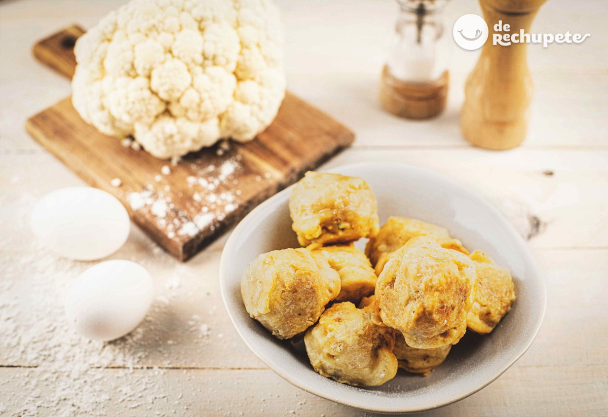 Buñuelos de coliflor