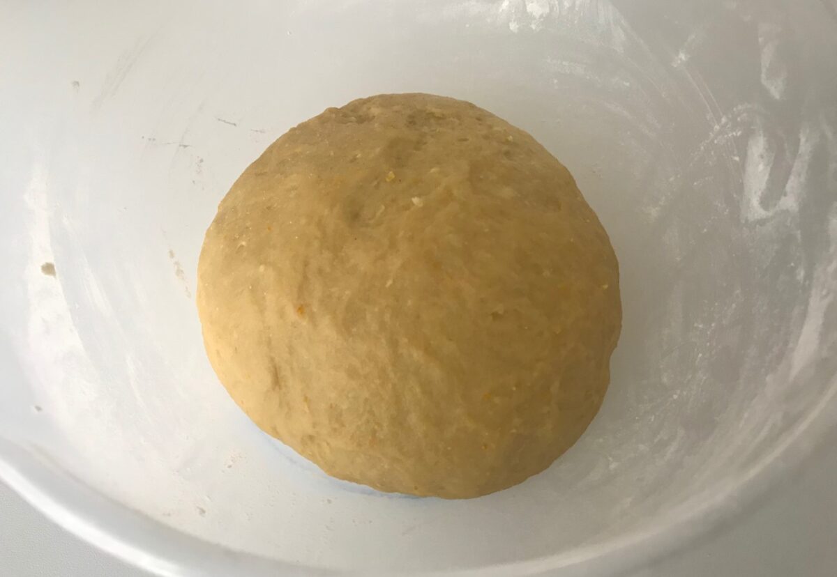 Toña de patata. Postre de Semana Santa