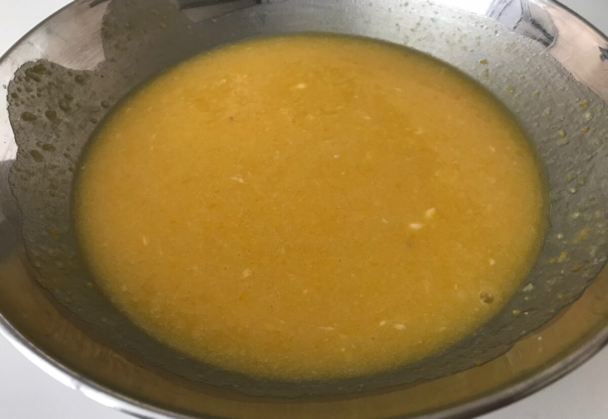 Toña de patata. Postre de Semana Santa